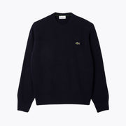 Lacoste Carded Wool Crew Neck Sweater