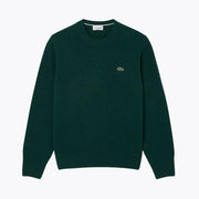 Lacoste Carded Wool Crew Neck Sweater