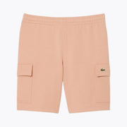 Lacoste Cotton Fleece Cargo Shorts