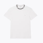 Lacoste Jacquard Branded Piqué T-shirt