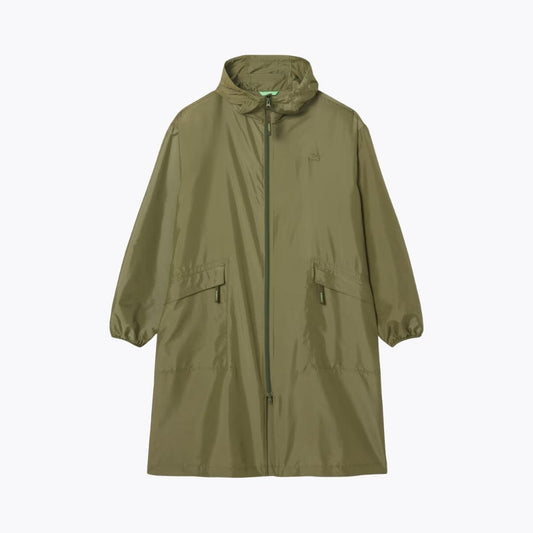 Lacoste Long Packable Water-Repellent Parka
