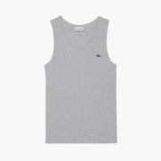 Lacoste Slim Fit Ribbed Cotton Tank Top
