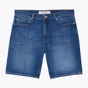 Lacoste Straight Fit Denim Bermuda Shorts