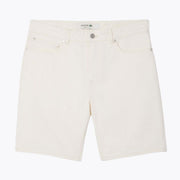 Lacoste Straight Fit Denim Bermuda Shorts
