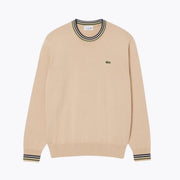 Lacoste Striped Cotton Jersey Sweater