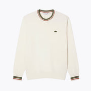 Lacoste Striped Cotton Jersey Sweater