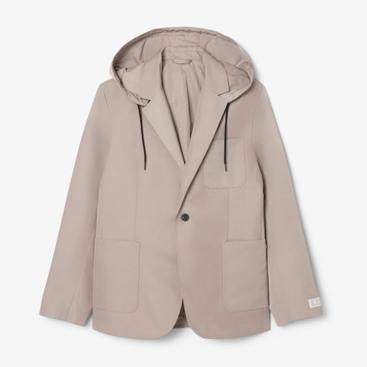 Lacoste Twill Blazer with Hood