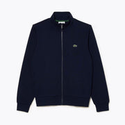Lacoste Zip-Up High Neck Fleece Sweatshirt