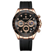 Poedagar Chronograph Time Date