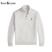 Ralph Lauren Double-Knit Mockneck Pullover