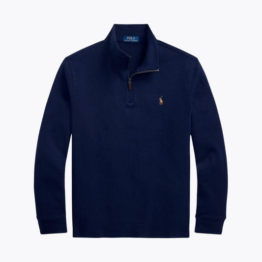 Ralph Lauren Estate-Rib Quarter-Zip Pullover