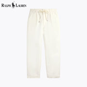 Ralph Lauren Lateef Relaxed Fit Pleated Linen Pant