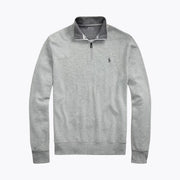 Ralph Lauren Luxury Jersey Quarter-Zip Pullover
