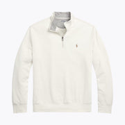 Ralph Lauren Luxury Jersey Quarter-Zip Pullover