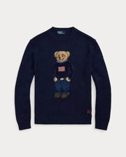 Ralph Lauren Polo Bear Cotton-Linen Sweater