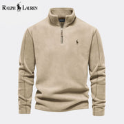 Ralph Lauren Prestige Cable-Knit Wool Knit Sweater