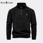 Ralph Lauren Prestige Cable-Knit Wool Knit Sweater