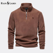 Ralph Lauren Prestige Cable-Knit Wool Knit Sweater