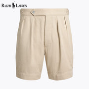 Ralph Lauren Relaxed Fit Pleated Twill Short
