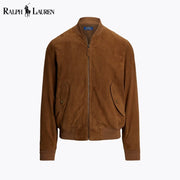 Ralph Lauren Suede Bomber Jacket