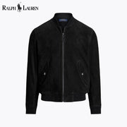 Ralph Lauren Suede Bomber Jacket