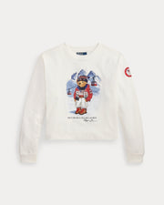 Ralph Lauren Team USA Polo Bear Long-Sleeve Tee