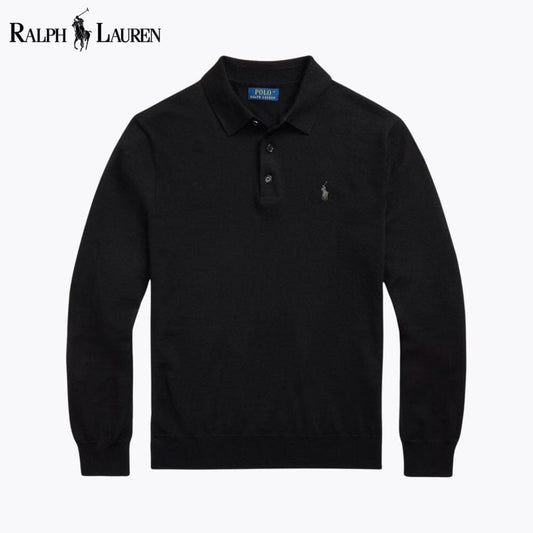 Ralph Lauren Wool Polo Collar Jumper