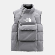 The North Face Quilted Wool-Blend Cable-Knit Knit Sweater