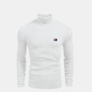 Tommy Hilfiger Turtleneck Cable-Knit Wool Sweater